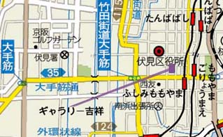 �M�������|�g�˂̈ē��n�}