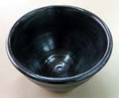 7番 黒ツヤ消し釉