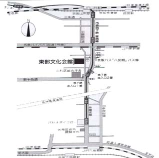 ���ʁ@�R�ȋ����̈ē��n�}